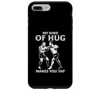 My Kind of Hug Makes You Tap Brésilien BJJ Jiu Jitsu MMA Coque pour iPhone 7 Plus/8 Plus
