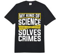 My Kind of Science Solves Criminology Criminology Forensic Science Comfort Colors Adult Heavyweight T-Shirt