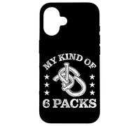 My Kind of Six Packs Citation Funny Horse Lovers Farrier Coque pour iPhone 16