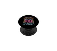 My Kindergarten Kids are 100 Days Smarter Back to School PopSockets PopGrip Adhésif