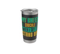 My Knees Chuckle Up Stand Funny Retirement Humour Group Gobelet isotherme en acier inoxydable double paroi