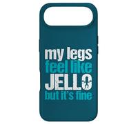 My Legs Feel Like Jello But It's Fine Gym Haltérophilie Cadeau Coque pour iPhone Air