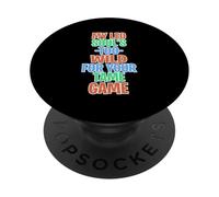 My Leo SOUL'S Too Wild for Your Tame Game PopSockets PopGrip Adhésif