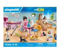 Playmobil Bar à chats avec 6 chats et personnages