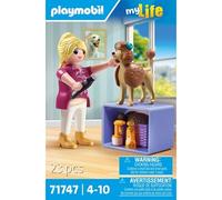 Playmobil Toiletteuse My Life 71747 avec caniche et accessoires