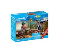 CHERCHEURS +FOSSILES DE DINOS PLAYMOBIL PLL71805