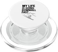 My Life is Going Downhill Fast Humour drôle PopSockets PopGrip pour MagSafe