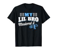 My Lil Bro Mastered It Fun Big Sister Bro Master Graduation T-Shirt