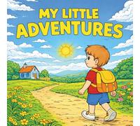 My little adventure: 50 Cute Story-Based Coloring Pages with a Boy Hero, Animals, Nature & Magical Adventures