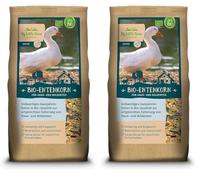My Little Farm - Graines de Canard Bio - 2 kg - Nourriture complète pour Canards - Entièrement minéralisée et vitaminée Selon Les Besoins - Aliment Complet de qualité Biologique (Lot de 2)