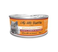 My Little Festin - Pâtée Chat Poulet/Jambon 80 g