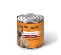 My Little Festin - Pâtée Chien Poulet/Pois 250 g