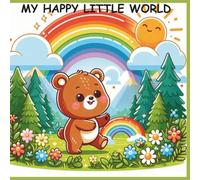 My Little Happy World: Sweet & Simple Coloring Book for Little Hands