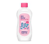 My Little Miracle Wriggly Huile pour bébé, hydrate et protège la peau délicate, donne une peau douce et soyeuse 500 ml