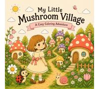 My Little Mushroom Village: A Cozy Coloring Adventure