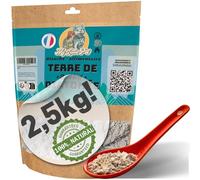 My little pet 2.5Kg Terre de Diatomée Blanche en sachet refermable | Pret à l'emploi | Terre de Diatomée Punaise de Lit | Poudre de Diatomée | Terre de Diatomée Spray Punaise