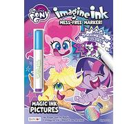 My Little Pony 16 Page Imagine Ink Coloring Book with 1 Mess Free Magic Ink Marker Bendon 51403