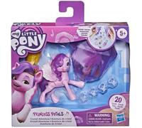 MY LITTLE PONY - A New Generation - Aventure de cristal Princess Petals - Figurine de poney rose de 7 - 5 cm avec surprises
