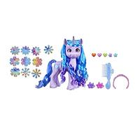 My Little Pony: A New Generation, La Jolie Licorne Izzy Moonbow, Jouet Exclusif, Figurine de Poney avec 17 Accessoires F2032 Multicolore