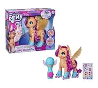 MY LITTLE PONY - A New Generation - Sunny Starscout en rollers - jouet 22 - 5 cm télécommande - 50 réactions - lumières et musique