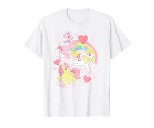 My Little Pony Adorable Rainbow Friendship Distressed Poster T-Shirt
