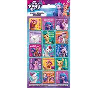 My Little Pony Autocollants à paillettes | Produit sous licence officielle | Réutilisable sur des surfaces non poreuses | Filles | À partir de 3 ans | Parfait pour les cadeaux d'anniversaire, les sacs