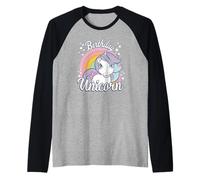 My Little Pony Birthday Unicorn Classic Pony Portrait Manche Raglan