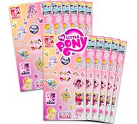 My Little Pony Cadeaux de fête pour filles - Lot de 12 feuilles d'autocollants pour fête d'anniversaire d'enfants