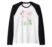 My Little Pony Christmas Vintage Cute Ponies Collage Manche Raglan