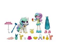 My Little Pony Equestria Girls Princess Celestia Potion Princess Set -- 3" Mini Doll & Toy Pony Figure with 20 Accessories