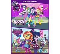 My Little Pony-Equestria Girls-Rainbow Rocks and Friendship Games (2 DVD) [Edizione: Regno Unito] [Import]