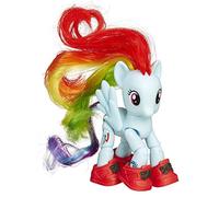 My Little Pony - Explore Equestria - Visite Touristique de Rainbow Dash - Figurine Articulée & Accessoires