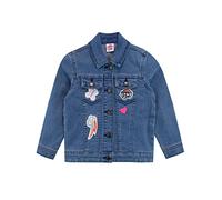 My Little Pony Filles Veste en Jean Twilight Sparkle et Pinkie Pie Vêtements d'extérieur pour Enfants Bleu 7-8 Ans
