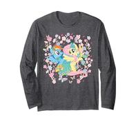 My Little Pony: Friendship is Magic Fluttershy Rainbow Dash Manche Longue