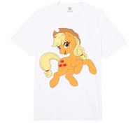 My Little Pony: Friendship is Magic Happy Applejack Pose Comfort Colors Adult Heavyweight T-Shirt