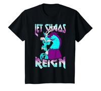 My Little Pony: Friendship is Magic Let Chaos Reign Vintage T-Shirt, Enfant, Noir, 3 Ans