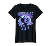 My Little Pony: Friendship is Magic Luna Nightmare Moon T-Shirt, Femme, Noir, XXL