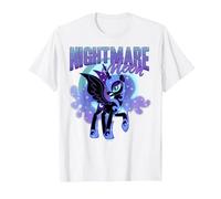My Little Pony: Friendship is Magic Luna Nightmare Moon T-Shirt, Homme, Blanc, L