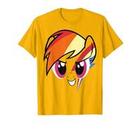 My Little Pony: Friendship is Magic Rainbow Dash Big Face T-Shirt, Homme, Doré Vif, L