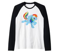 My Little Pony: Friendship is Magic Smiling Rainbow Dash Manche Raglan