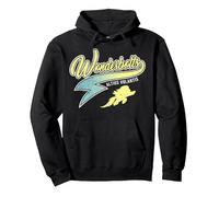My Little Pony: Friendship is Magic Wonderbolts Logo Sweat à Capuche, Unisexe pour Adultes, Noir, XL