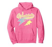 My Little Pony: Friendship is Magic Wonderbolts Logo Sweat à Capuche, Unisexe pour Adultes, Rose Vif, XL