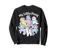 My Little Pony Group Shot of Six Ponies Classic Vintage Sweatshirt