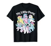 My Little Pony Group Shot of Six Ponies Classic Vintage T-Shirt