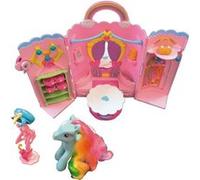 My Little Pony Hasbro - 649321860 Coffret avec Poney, Accessoires et Vêtements Dressing De Rainbow Dash G
