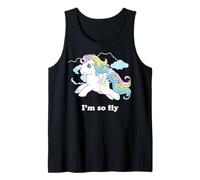 My Little Pony I'm So Fly Rainbow Mane Ponie Flys in Clouds Débardeur