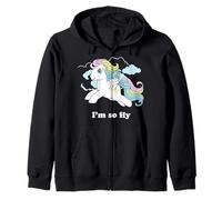 My Little Pony I'm So Fly Rainbow Mane Ponie Flys in Clouds Sweat à Capuche