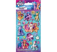My Little Pony Lot d'autocollants Scintillants | Produit sous Licence Officielle | Réutilisable sur des Surfaces Non poreuses | Idéal pour Les Filles à partir de 3 Ans | Parfait pour Les Cadeaux et