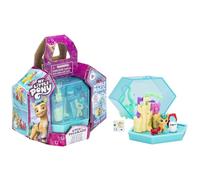 My Little Pony Mini World Magic - F5242 - Ensemble porte clés de cristal + figurine 2.5cm + accessoires - Hitch Trailblazer
