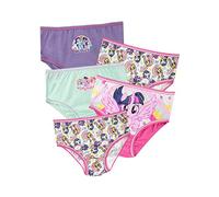 Mon Petit Poney - Culotte Pack de Cinq - My Little Pony - Fille - Multicolore - 6-7 Ans
